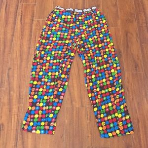 M&M Chocolate Candy Pajama Bottoms